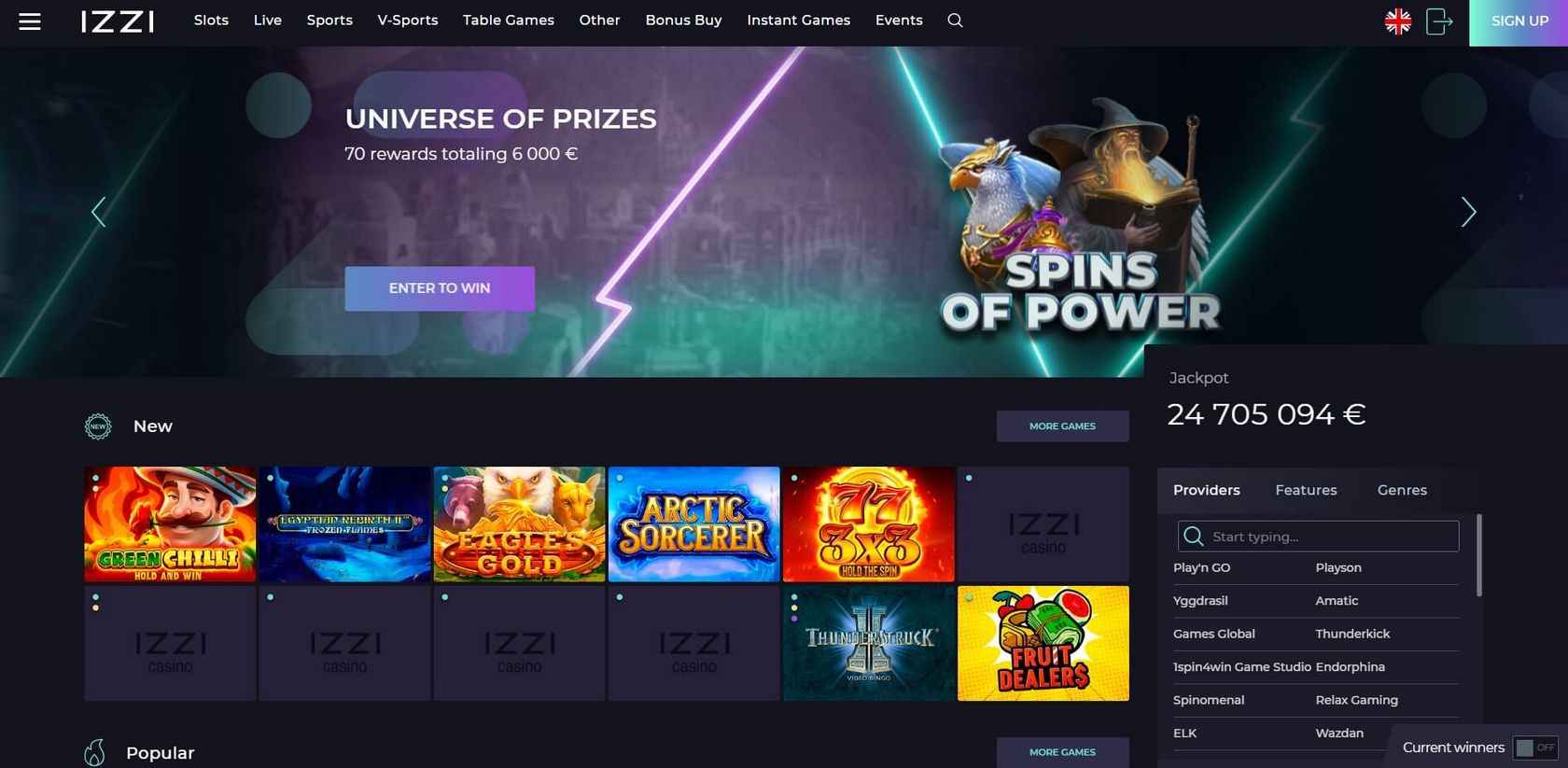 Windiggers Casino Sister Sites