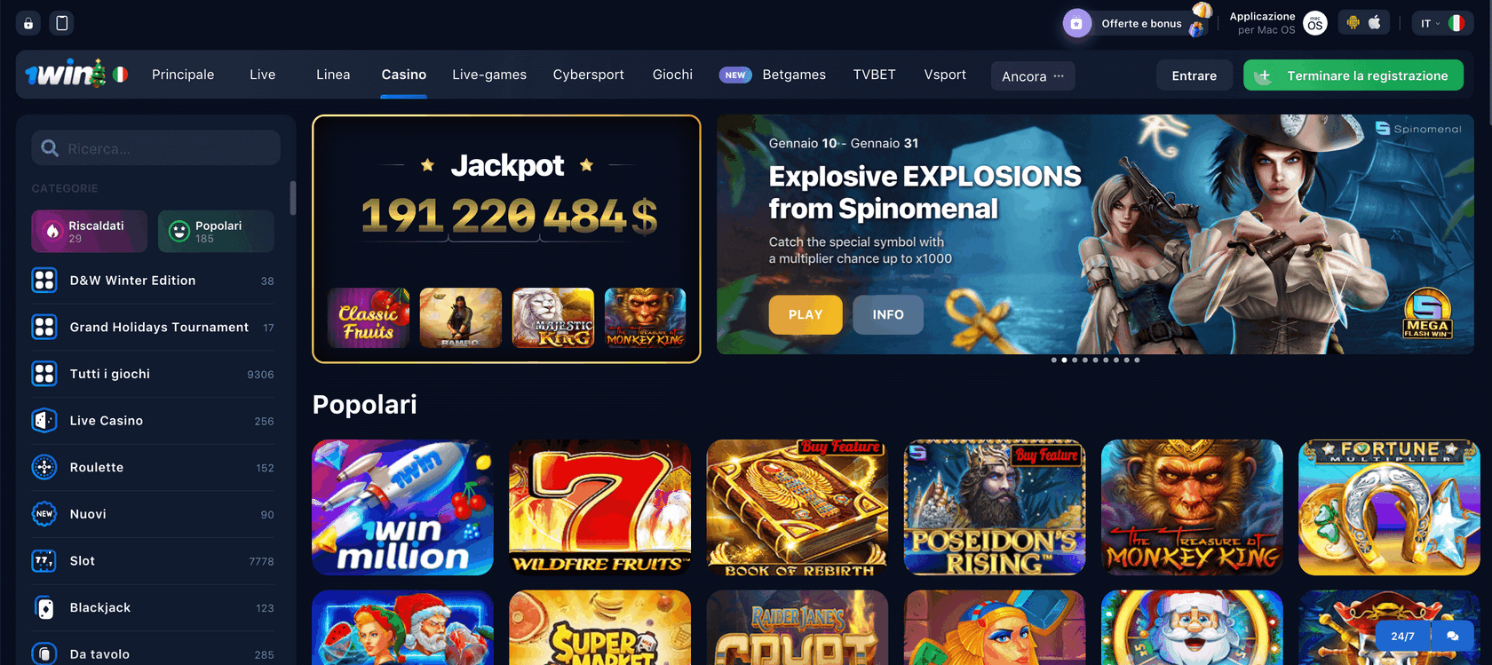 Casino 1win